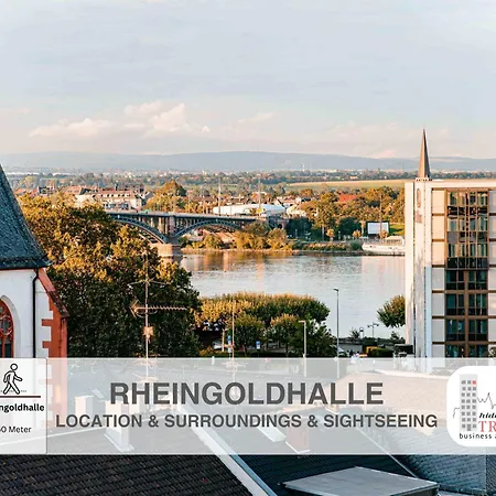 Apartmán Hidden Treasure Altstadt - Rheinblick & Parkplatz Im Haus Mohuč