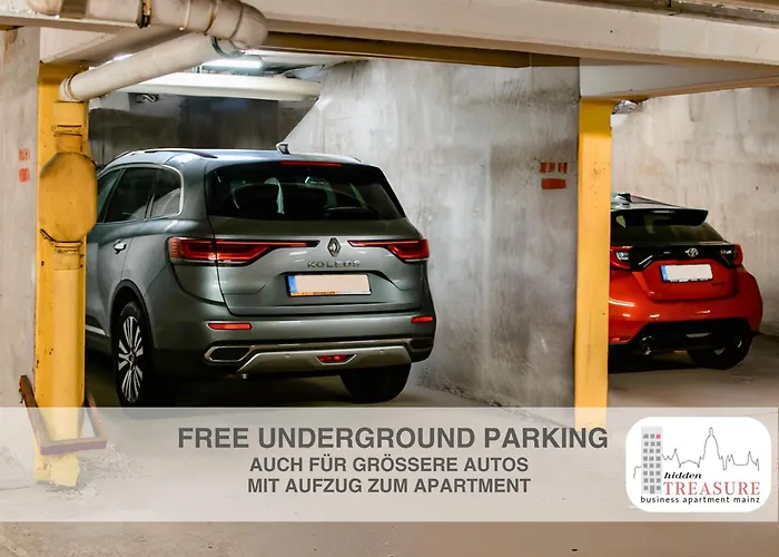 Appartement Hidden Treasure Mainz Altstadt - Rheinblick & Parkplatz Im Haus Mainz