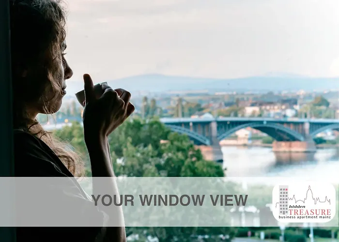Hidden Treasure Mainz Altstadt - Rheinblick & Parkplatz Im Haus