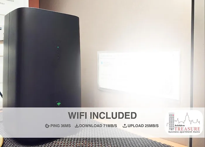 Appartement Hidden Treasure Mainz Altstadt - Rheinblick & Parkplatz Im Haus *