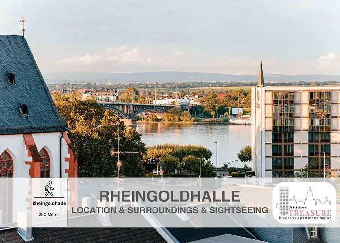 Apartment Hidden Treasure - Altstadt, Rheinblick Und Garage Inklusive Mainz